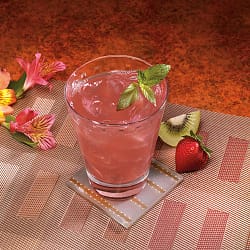 Fruity Strawberry Kiwi Drink with Fiber