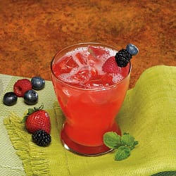 Fruity Mixed Berry Drink with Fiber