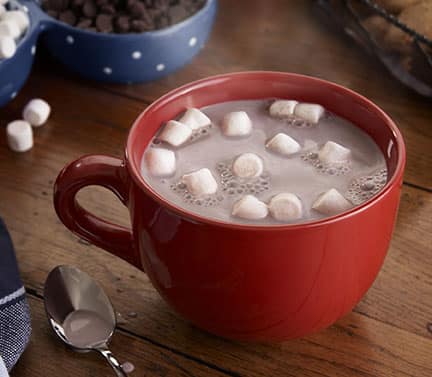 Creamy Hot Chocolate with Marshmallows