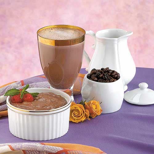 Mocha Cream Pudding and Shake