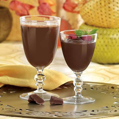 Classic Dark Chocolate Pudding and Shake with Fiber