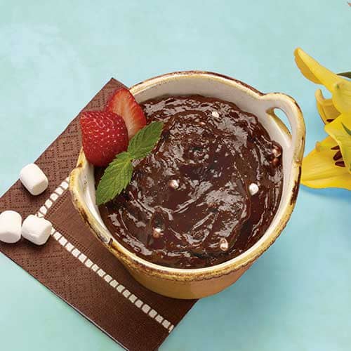 Marshmallow Chocolate Chip Pudding with Fiber
