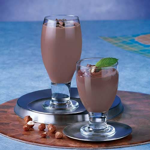 Chocolate Hazelnut Pudding and Shake