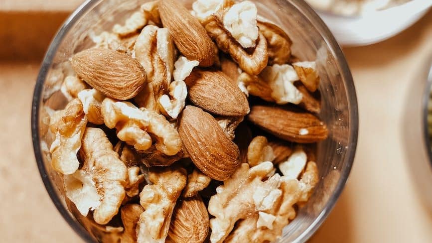 Nuts - get extra protein without eating meat